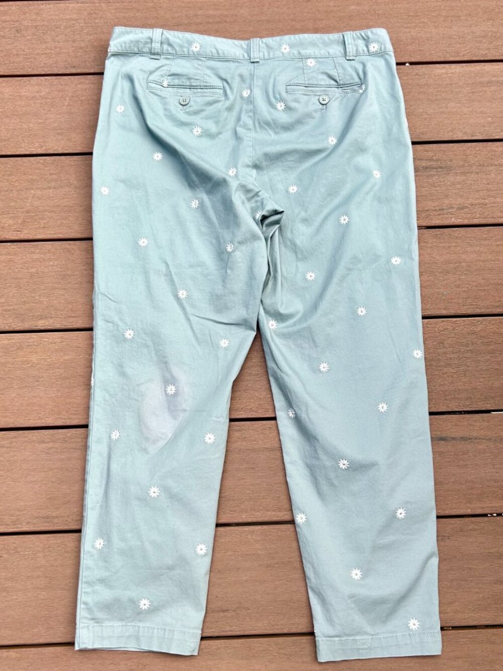 Talbots "The Weekend Chino" Daisy Pants - Picture 4 of 5